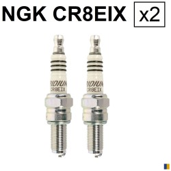Set of 2 spark plugs NGK iridium type CR8EIX
