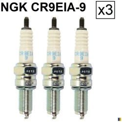 Set of 3 spark plugs NGK type CR9EIA-9