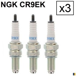 Set of 3 spark plugs NGK type CR9EK