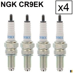 Set of 4 spark plugs NGK type CR9EK