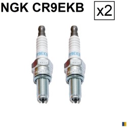 Set of 2 spark plugs NGK type CR9EKB