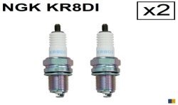 2 spark plugs NGK iridium KR8DI - KTM 990 Supermoto R 2009-2013