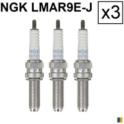 Set of 3 spark plugs NGK type LMAR9E-J