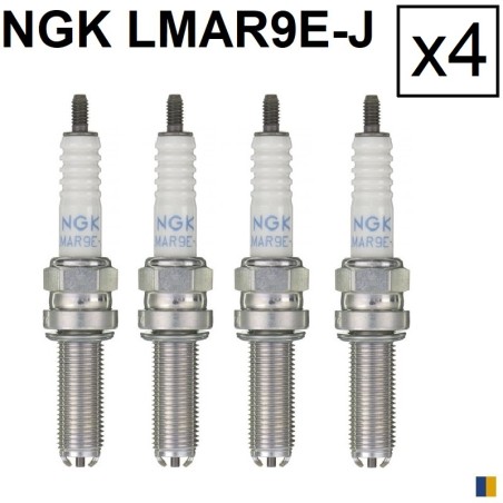 4 spark plugs NGK LMAR9E-J - Yamaha MT-10 2016-2019