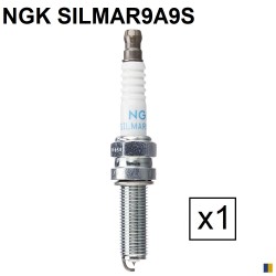 Spark plug NGK iridium type SILMAR9A9S (6213)