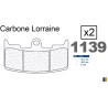 Pastillas de freno delanteras Carbone Lorraine - Buell XB-12S 1200 Lightning 2004-2008