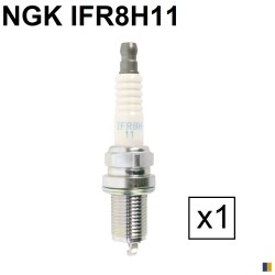 Bougie d'allumage NGK iridium type IFR8H11 (5068)