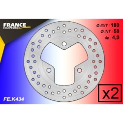 France Equipement front brake kit - Kawasaki KVF 300 Brute Force 2013-2021