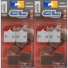 Plaquettes Carbone Lorraine de frein avant - Ducati 749 /S 2003-2007