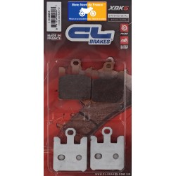 Carbone Lorraine front brake pads - Derbi 659 Mulhacen 2005
