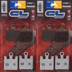 Carbone Lorraine front brake pads - Kawasaki VN 1600 Mean Streak 2005