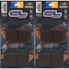 Carbone Lorraine front brake pads - Harley Davidson XL 1200 Sportster R Roadster 2004-2009