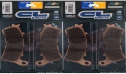 Carbone Lorraine front brake pads - Honda XL 700 Transalp ABS 2008-2012