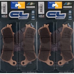 Carbone Lorraine front brake pads - Honda XL 700 Transalp ABS 2008-2012