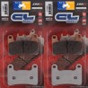 Plaquettes Carbone Lorraine de frein avant - Suzuki 1000 GSX-R 2004-2011