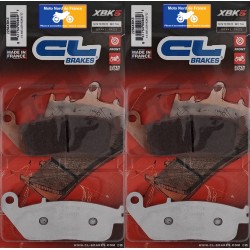 Carbone Lorraine front brake pads - Kawasaki Z800 E without ABS 2013-2016