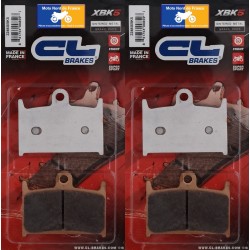 Carbone Lorraine front brake pads - Yamaha TZ 250 GP /A/D 1990-2005