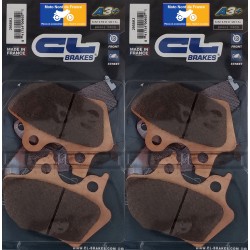 Plaquettes CL de frein avant Harley Davidson 1450 Road Glide Classic 2000-2006