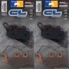 Carbone Lorraine front brake pads - Gilera FX 125 Nexus 2007-2012