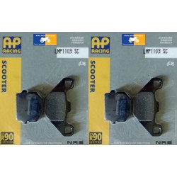 AP Racing rear brake pads - 350 Quadro 4 2016-2018