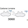 Jeu de plaquettes de frein Carbone Lorraine type 3060 MSC