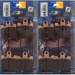 Carbone Lorraine front brake pads - Triumph 1215 Trophy 2012-2013