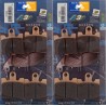 Carbone Lorraine front brake pads - Triumph 1215 Trophy 2012-2013