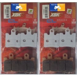 Carbone Lorraine front brake brake pads - Yamaha FJR 1300 A 2013-2020