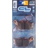 Brake pads Carbone Lorraine type 2296 RX3