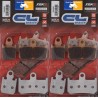 Carbone Lorraine front brake pads - Yamaha 1700 MT-01 2007-2016