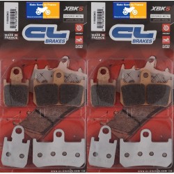 Plaquettes Carbone Lorraine de frein avant - Yamaha MT-01 1700 SP 2009-2011