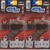 Plaquettes Carbone Lorraine de frein avant - Yamaha MT-01 1700 SP 2009-2011