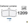 Carbone Lorraine front brake pads - Triumph 675 Daytona 2009-2018