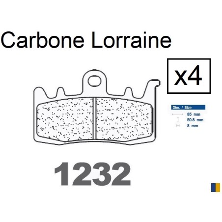 Carbone Lorraine front brake pads - Ducati 899 Panigale 2013-2015