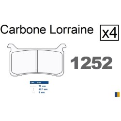 Carbone Lorraine front brake pads - Honda CB 1000 R Neo Sports Cafe 2018
