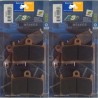 Plaquettes Carbone Lorraine de frein avant - Indian 1800 Roadmaster 2009-2011