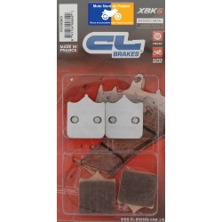 Carbone Lorraine front brake pads - Derbi 659 Mulhacen 2006-2007