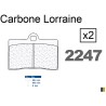 Carbone Lorraine racing front brake pads - Husqvarna SM 570 R 2001-2008