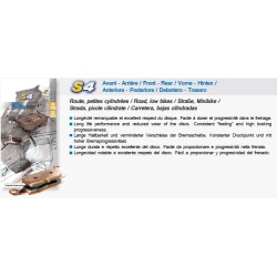 Carbone Lorraine front brake pads for Rieju 125 MRX 2002-2008