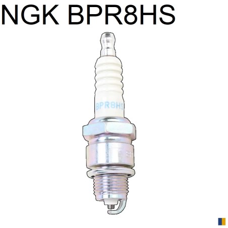 NGK Zündkerze vom Typ BPR8HS - Aprilia 50 Habana 1999-2011