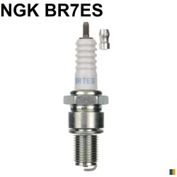 Bougie NGK type BR7ES pour Keeway 50 RY6 (2T) 2010-2019