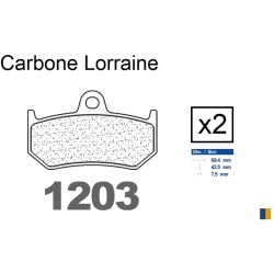 Carbone Lorraine rear brake pads - MV Agusta 920 Brutale 2011-2014