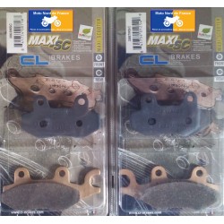 Carbone Lorraine front brake pads - Benelli 125 / 250 Caffenero 2008-2014