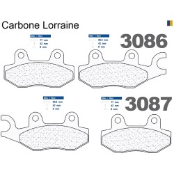 Carbone Lorraine front brake pads - Suzuki 250 Burgman / Skywave 2007-2008