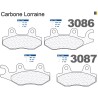 Pastiglie freno anteriore Carbone Lorraine per Suzuki 250 Burgman / Skywave 2007-2008