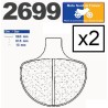Pastiglie freno anteriore Carbone Lorraine per Harley Davidson 883 Sportster 1984-1999