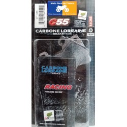 Plaquettes de frein Carbone Lorraine racing type 2711 C55
