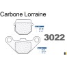 Jeu de plaquettes de frein Carbone Lorraine type 3022 SC