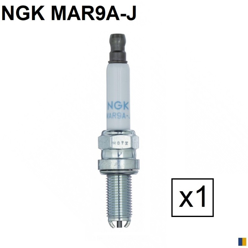 Bougie d'allumage NGK type MAR9A-J (6869)