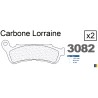 Jeu de plaquettes de frein Carbone Lorraine type 3082 MSC